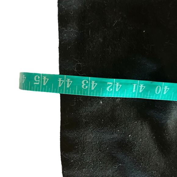 VTG Brenner Bros New York black embroidered 40’s wool swing fit and flare coat - Picture 14 of 16